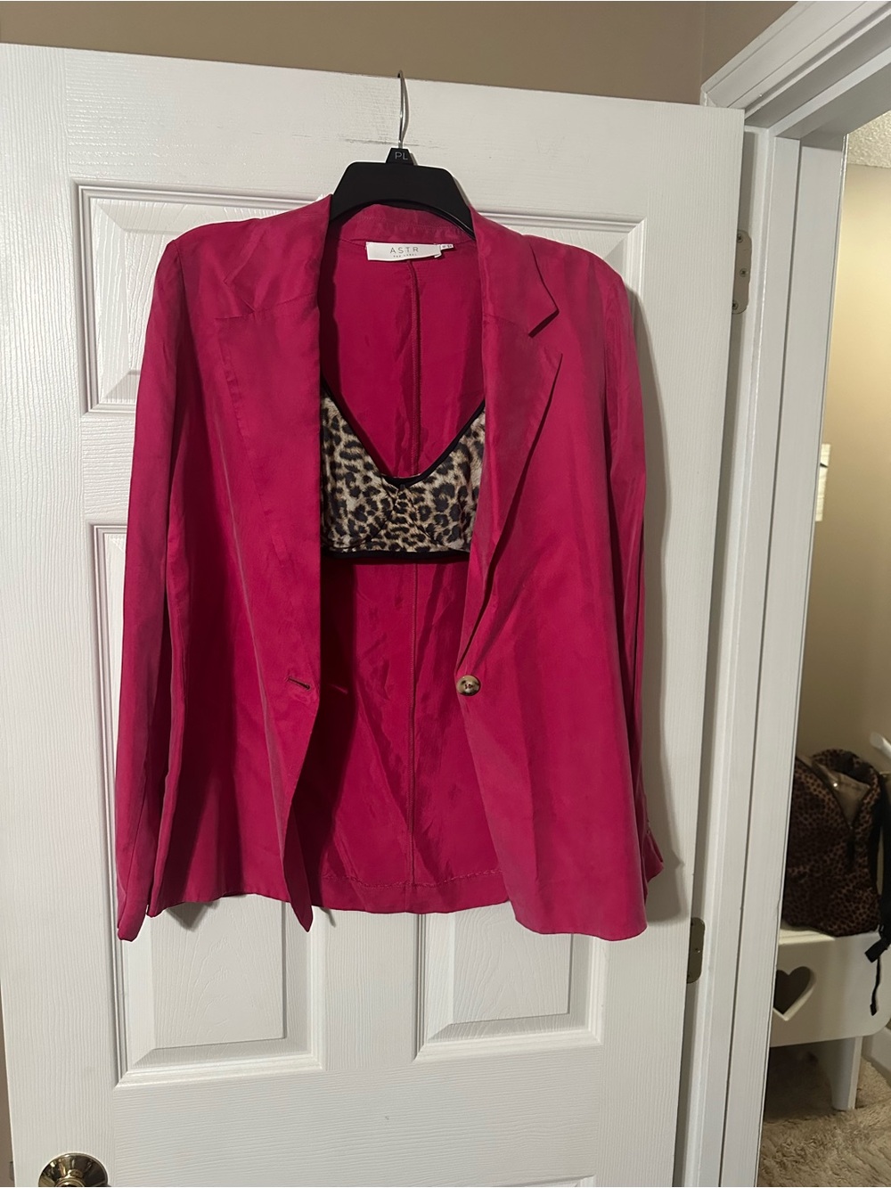 Astr Single-Button Blazer